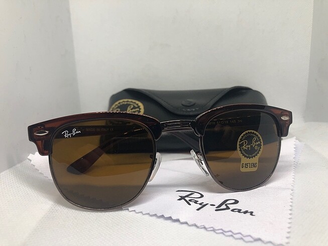 Beden Rayban orginal clupmaster kahverengi