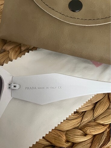 Beden beyaz Renk Prada beyaz yeni sezon org güneş gözlüğü