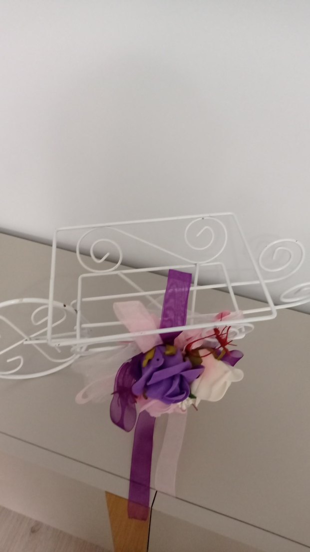 Mor Kurdeleli Bohem evde kullanımlık  Aksesuar - Görsel 3