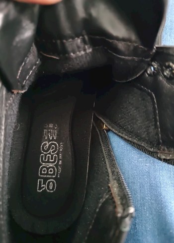 Siyah Rugan Bağcıklı Erkek Biker Bot - Görsel 3