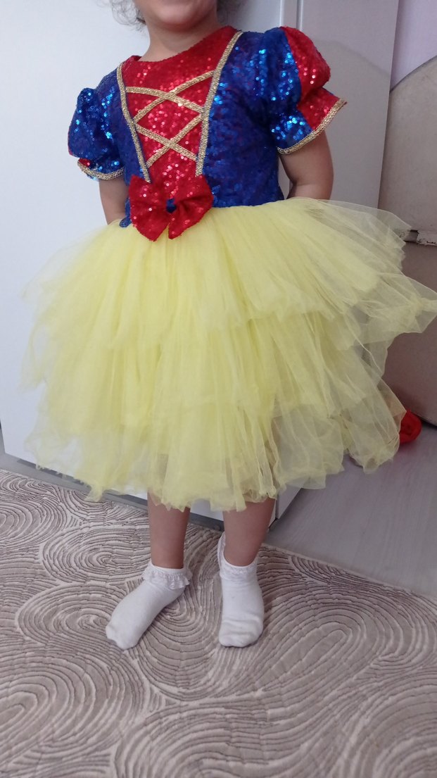 Diger Sarı Renkli Pop Kültür Çocuk Kostümü - Görsel 3