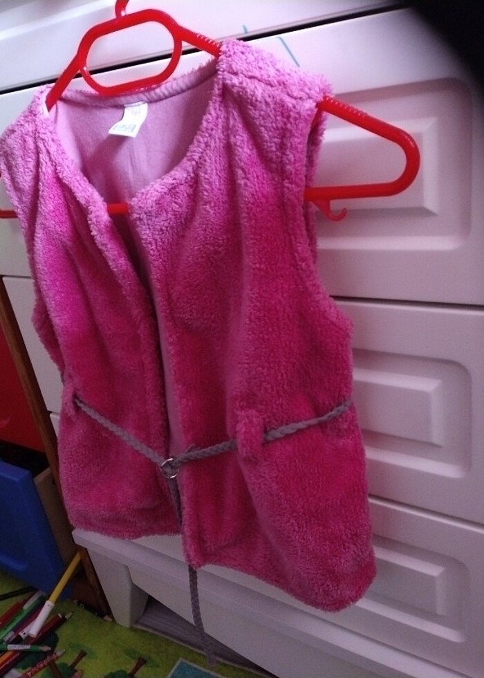 Peluş yelek - Görsel 5