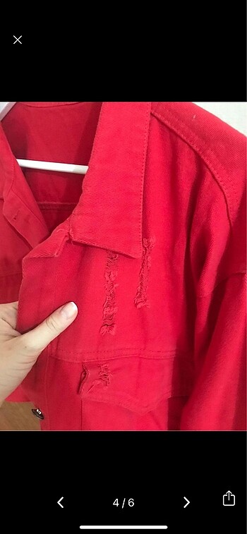 Diğer Oversize kot ceket