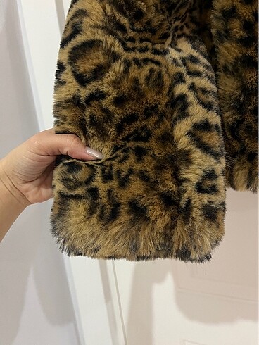 xs Beden çeşitli Renk Zara leopar kürk peluş