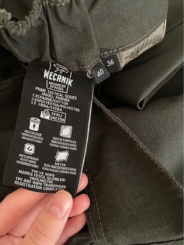 40 Beden haki Renk Canik taktik pantolon