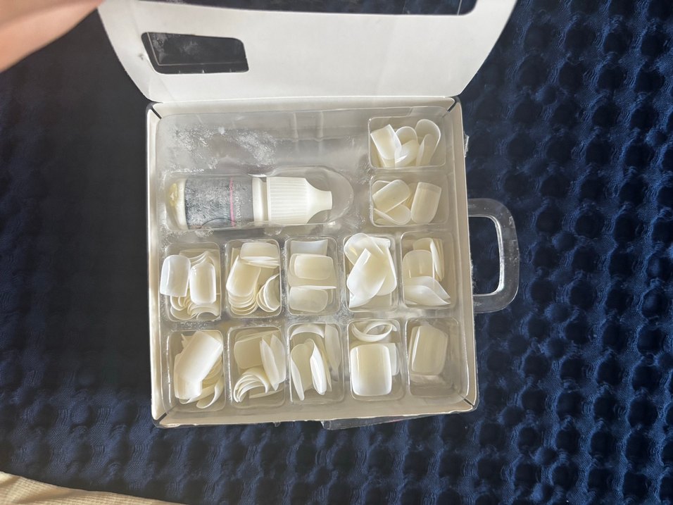 Eklips 200 Parça Beyaz Takma Tırnak Seti - Görsel 2