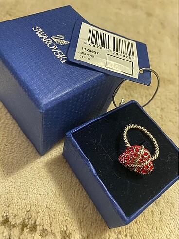  Beden SWAROVSKİ Kalpli Yüzük