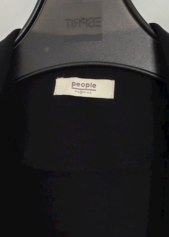 Siyah Kadın Midi Blazer Ceket - Görsel 2