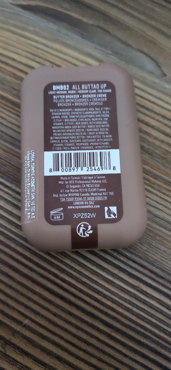 NYX Buttermelt Bronzer all buttad up - Görsel 2