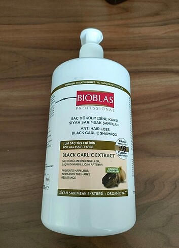 Bioblas siyah sarmısaklı şampuan