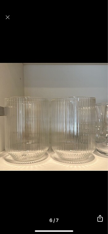 ZARA HOME bardak seti 5 adet