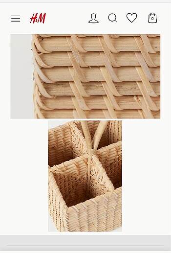 H&M H&M Home rattan kaşıklık