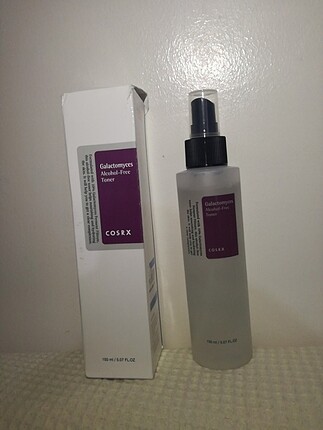 Cosrx galactomyces alcohol free toner ve 3 adet kağıt maske