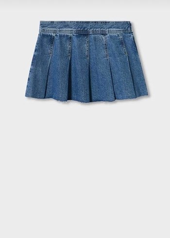 Pilili Denim Etek - Görsel 3