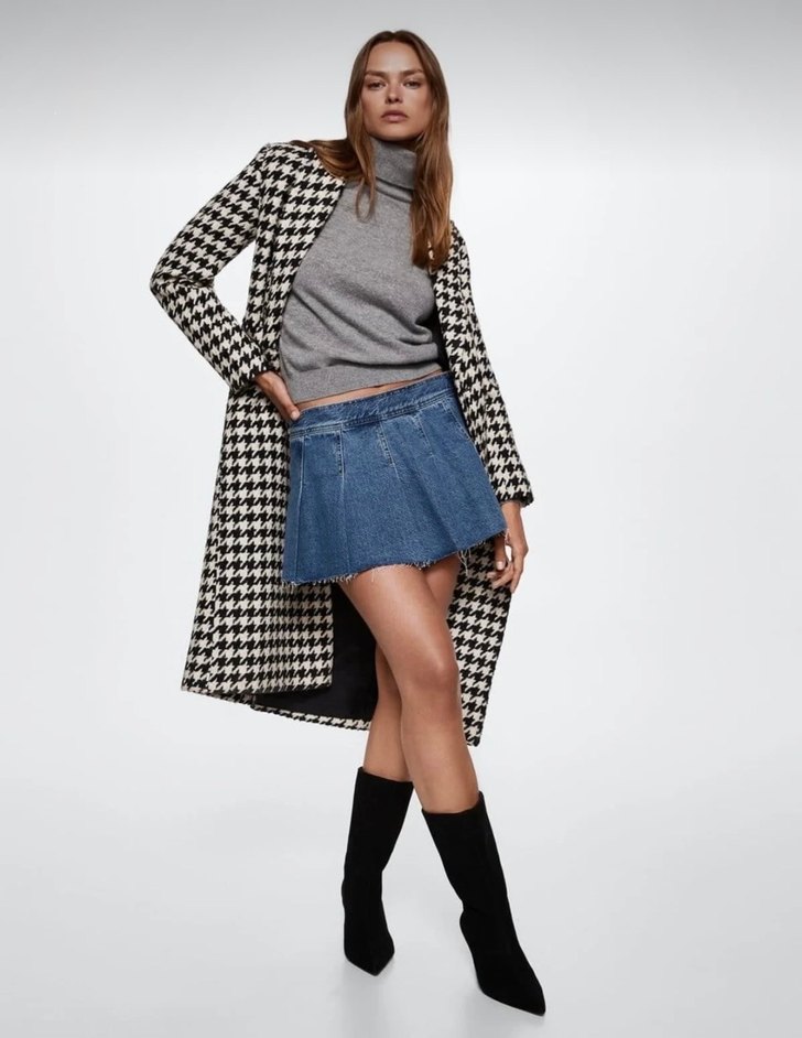 Pilili Denim Etek - Görsel 2