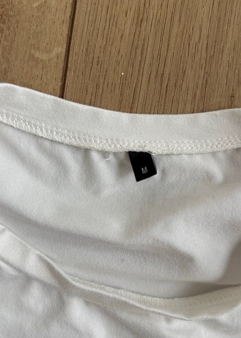 Kısa Kollu Beyaz Elbise - Görsel 3