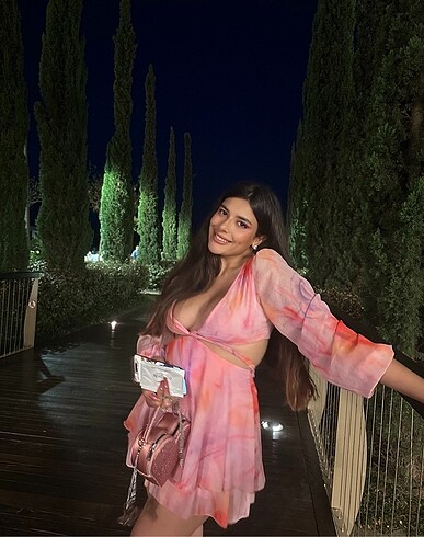 xs Beden pembe Renk Pembe elbise