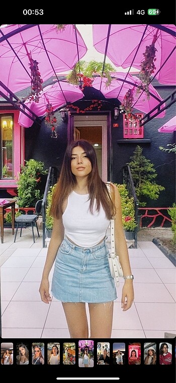 Pull & Bear mini kot etek