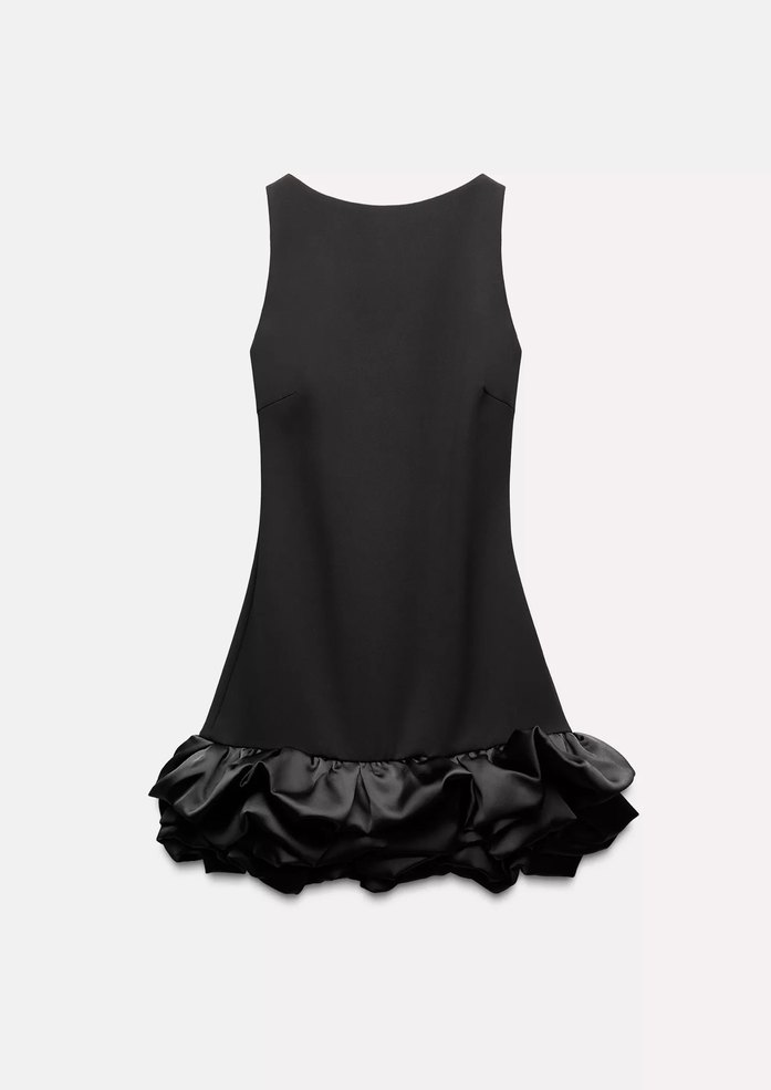 Zara siyah Elbise - Görsel 2