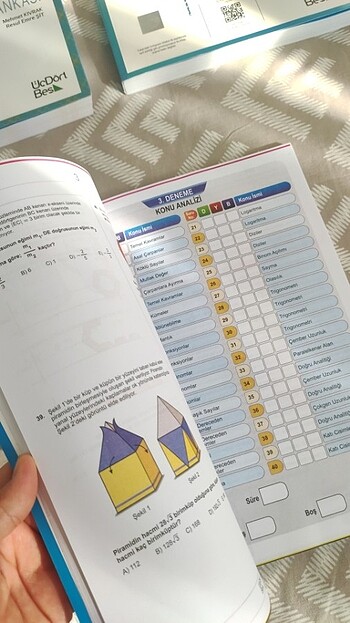  Beden Üç dört beş yayınları ayt matematik 10 lu deneme