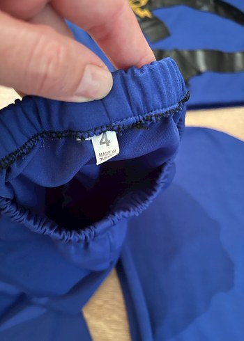 Koyu Mavi Kemerli Çocuk Takımı - Görsel 2