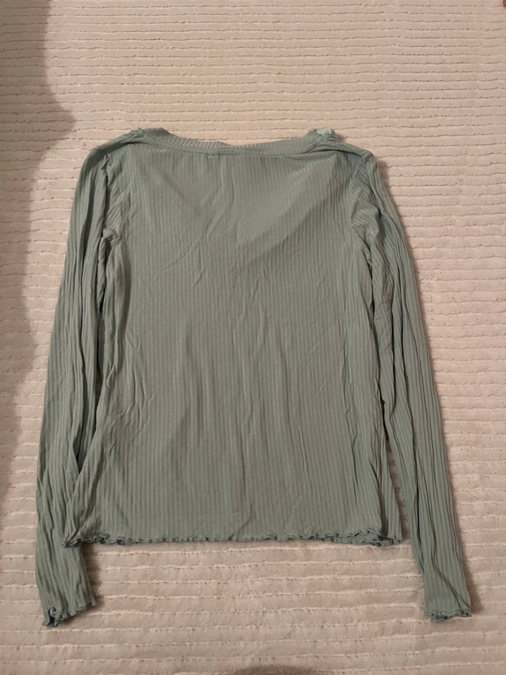 Penti Bohem Uzun Keten Hamile Bluzu - Görsel 4