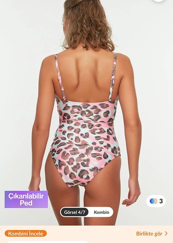 Trendyol & Milla Pembe Bağcıklı Mini Kadın Mayo