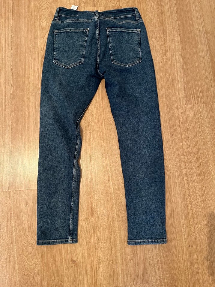 Erkek Mavi Denim Regular Fit Jean - Görsel 3