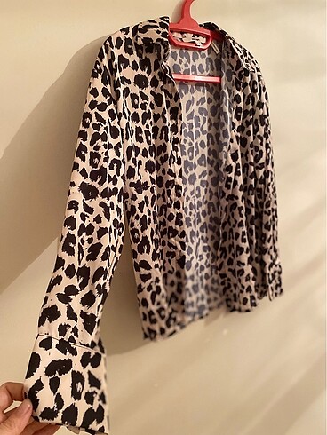 Koton leopar gömlek - Görsel 6