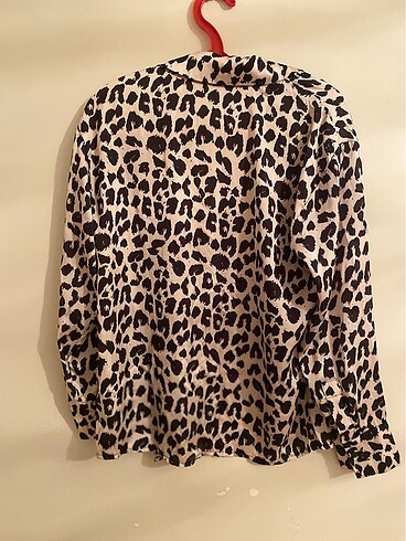 Koton leopar gömlek - Görsel 7