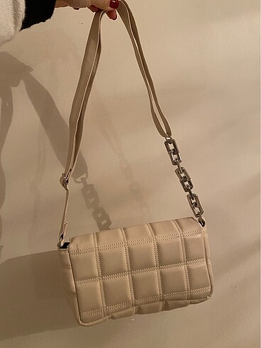 Bagmori krem çanta - Görsel 4