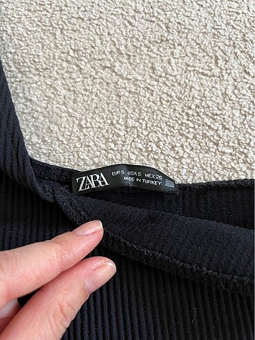 xs Beden siyah Renk Zara elbise