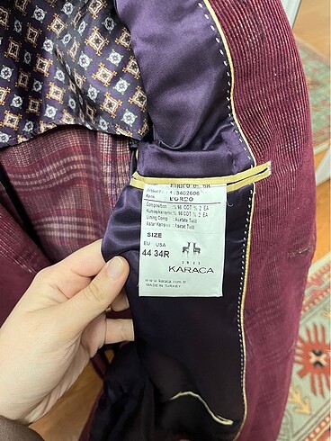 46 Beden çeşitli Renk Karaca ceket