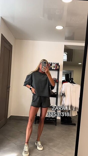 Zara Zara pamuklı sweatshirt