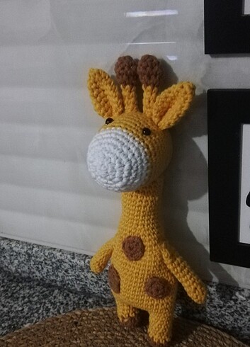 Amigurumi Zürafa Zuzu Oyuncak 