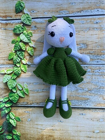Tasarımcı Amigurumi Uzun Kulaklı Tavşan