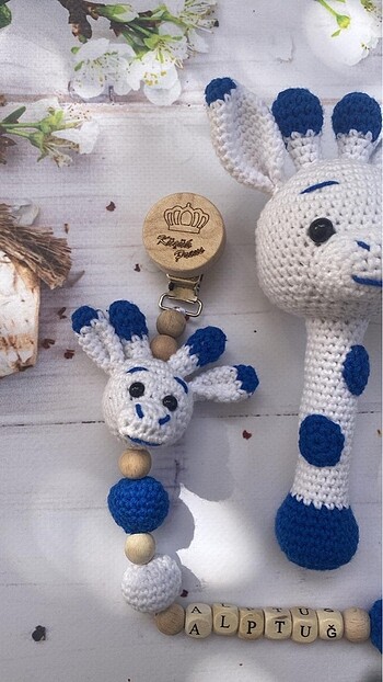  Beden Renk Amigurumi Zürafa Set