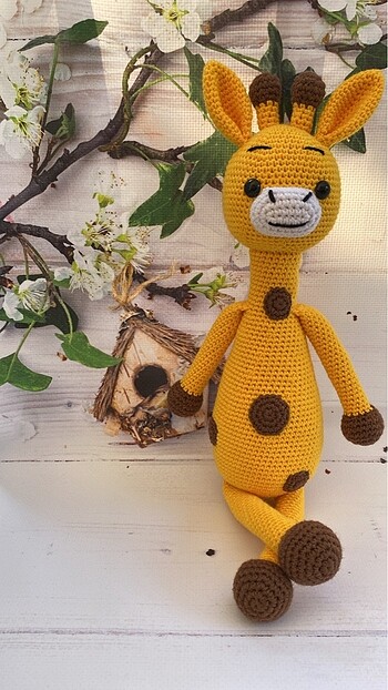 Tasarımcı Amigurumi Zürafa