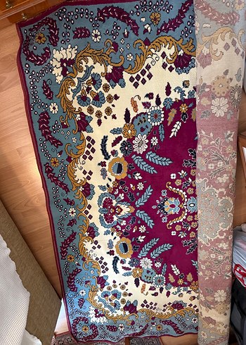 Merinos Bordo Bohem Desenli Halı