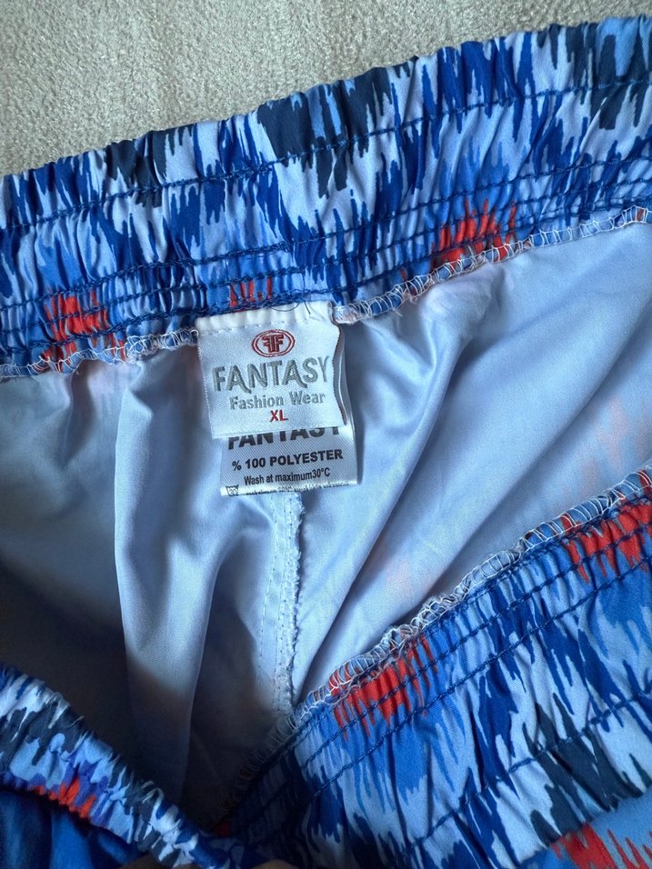 Kadın Çok Renkli Batik Desenli Mayo Şortu - Görsel 2