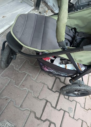 Hauck Yeşil Bebek Arabası - Görsel 3