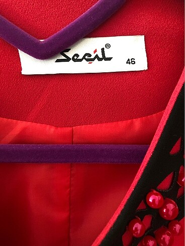 Seçil  Kırmızı Ceket - Görsel 4