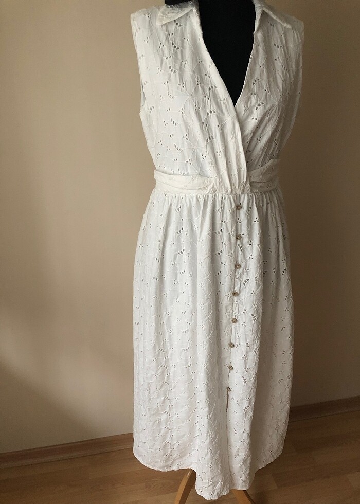 Batik Fisto Elbise - Görsel 5