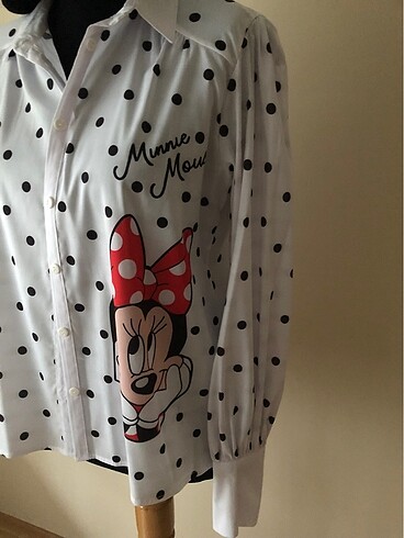 Puantiyeli Gömlek - Görsel 4