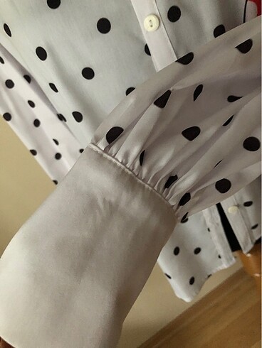 Puantiyeli Gömlek - Görsel 6