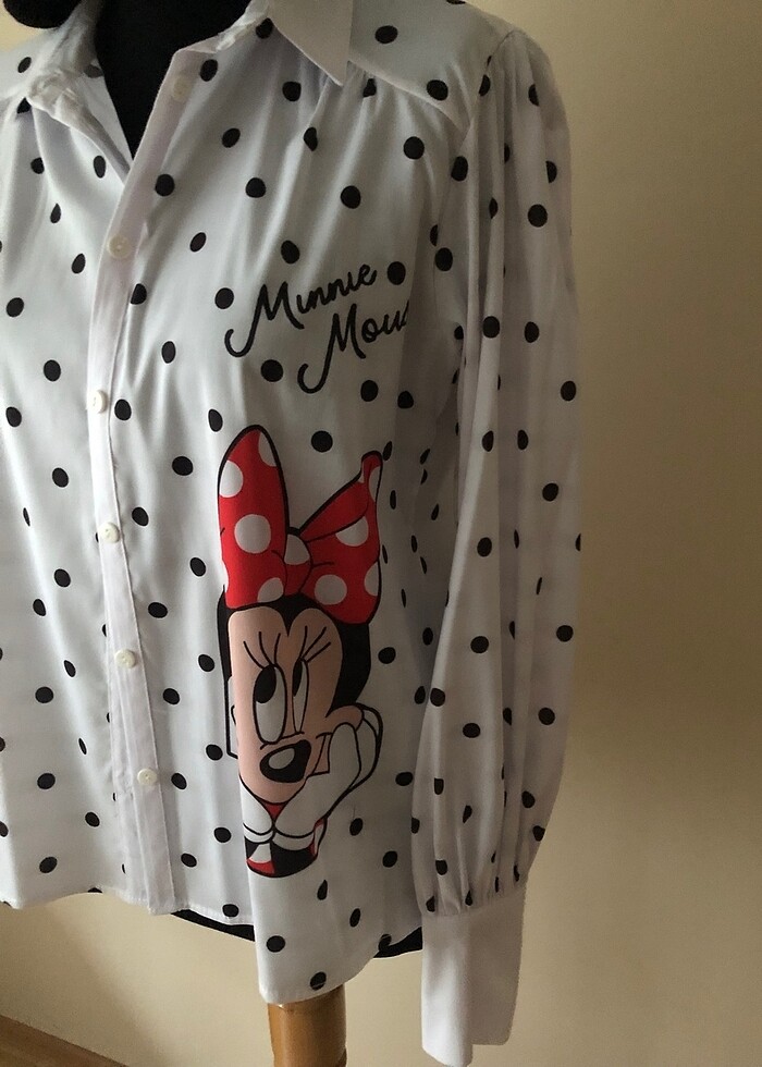 Puantiyeli Gömlek - Görsel 4