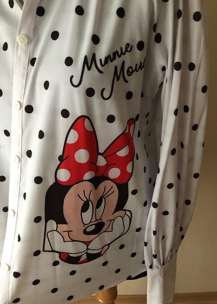 Puantiyeli Gömlek - Görsel 5