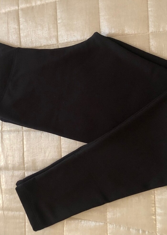 Siyah polarlı Tayt - Görsel 4