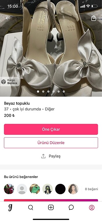 Satıldı