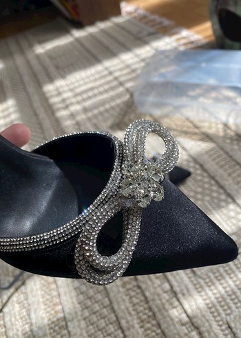 Siyah topuklu - Görsel 4